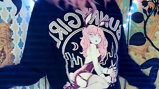 Stacked brunette goes solo toys and masturbation