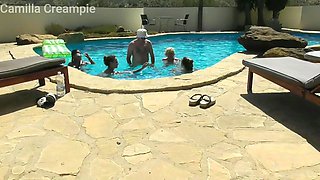 Mffff Orgy in the Pool