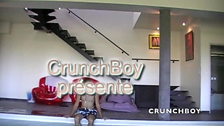 Adam fucked in the swimming pool by sexy Arab with xxl bulge in the swimm swear