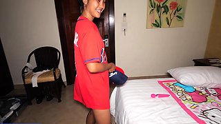 Big ass Thai MILF masturbation and fuck