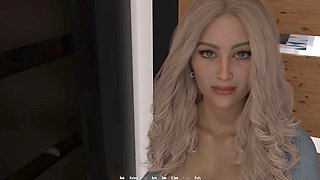 Hentai anime, cartoon sex, helping