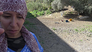 Turkish Farmers Wife Has Rough Sex with American Soldier in Turkey