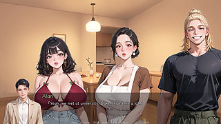 Who's Getting Spanked & Fucked by Bwc Behind the Door? -ntr"d by My Friend Cheating Route #3 Ai Animated Visual Novel