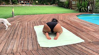 Glute Workout in the Garde