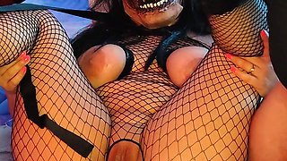 Black Demon Girl in Bondage