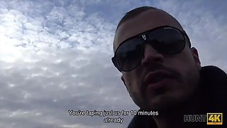 Hunt4k. cuckold can’t stop his girlfriend selling her highly hot figure