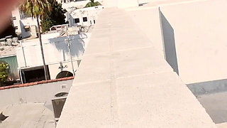 POV She Just Turned 18 - Small Latina Takes Massive Cock - Alexa Chains Public Affair Vol.3 Erewhon Beverly Hills Rooftop