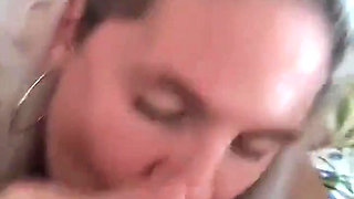Tania1988 sucks a 65 year old cum in my mouth