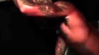 Brunette likes big cock after shower
