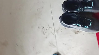 Outdoor risky masturbation video