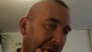 Sex in bedroom with pussy licking, toe sucking and cum swallow