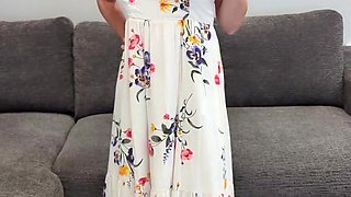 A Redhead in a Dress