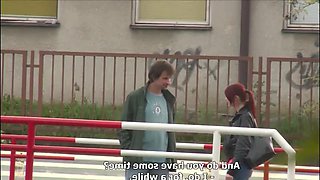 Redhead Nympho Wants To Be Fucked In Public: Big Tits, Blowjob  Amateur Porn