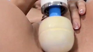 PORNSTARPLATINUM. Seductive Tina Tarantino masturbates solo