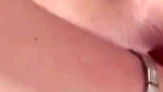 Bitch fucked and squirt on the massage table