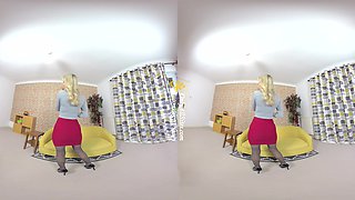 Natasha Anastasia - Big Tits Blonde Pornstar Solo Striptease