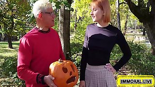 Pumpkin Crushed Cum Slave, Dollys Vengeful Gangbang For 12 Min - Dolly Dyson, Brad Knight And Porno Dan