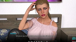 POV gaming adventure with a toon featuring big tits