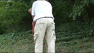 Submits and Pisses in the Mouth of His Slave