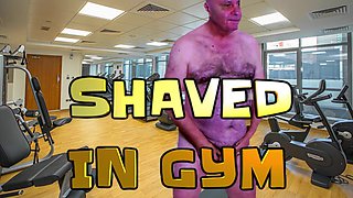 Shaved in the Gym with Garabas and Olpr