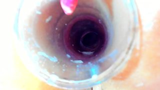 MILF blonde likes big toys