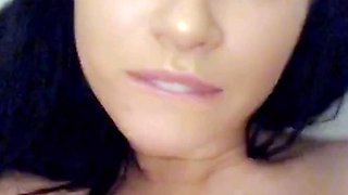 Blonde tight pussy babe solo toy fun in glamour masturbation