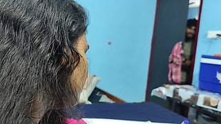 Lady Boss and Male Staff Hot Fuck in Office Room to Convincing Boss