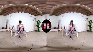Irresistible Ladynight Gives You A Foot Tease That Will Blow Your Mind; Sexy Amateur Leg And Foot Fetish Vr