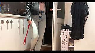 How Slave Should Worship His Mistress When Shes Back From Gym