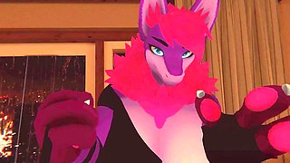 Wild exploration with a crazy mommy figure in furry ASMR roleplay