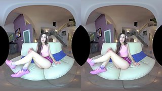 Ariel Grace And Virtual Reality - Fucking The Petite Babysitter