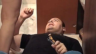 Horny Wife Seduces the Kitchen Repairman and Gets Fucked Fast Before Her Husband Comes Back Home