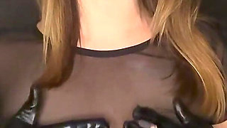 Sexy Smoking and Undressing Time All in Black Part 1