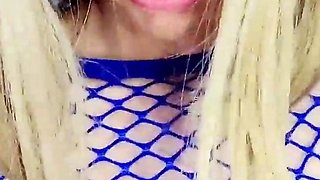 Solo ladyboy masturbation