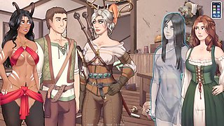 Filthy fantasy adventure with struggle squad by Foxie2k