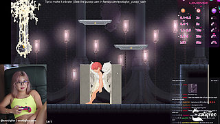 Castle of Temptation Stream 3 Cute Gooner Gamer Girl Masturbating ExotiqFox