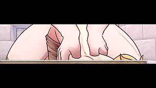 Fucking cartoons, helping, ass ass
