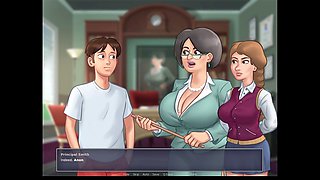 Voyeuristic summer escapade with public fun and some solo action