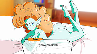 Hybrid Eroventures - Gohan Fucking the Hottest Alien of All, Bella Zangya