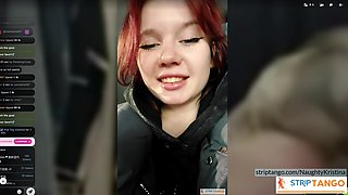 NaughtyKristina Lustful drama at stripTango