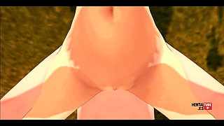 Shingeki No Kyojin Hentai - Mikasa Jerks off Eren, and Then He Fucks Her - Asian Japanese Manga Anime Hentai 3D Porn