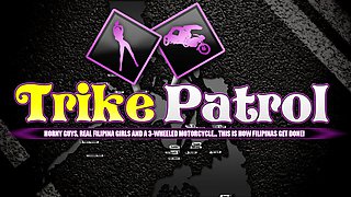 Cum On Her Face After Trike Ride For Cute Filipina - Trike Patrol