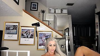 Blonde MILF with Big Boobs Playing Cam Free Porn