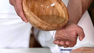 Sexy teen with a plump round ass sucks and fucks a big cock