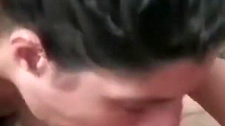 Slut Wife Sucking Neighbor Dick, Amazing Sloppy Blowjob