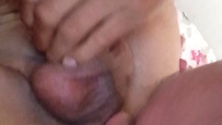 I Was Smelling My Wife's Dirty Panties and She Rewards Me by Sucking My Cock and Ass