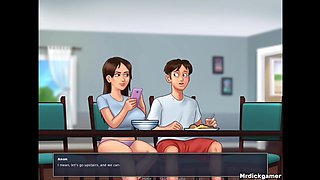 Summertime Saga Fucked My Step Sister and Got Her Pregnant