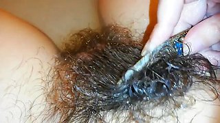 Extreme hairy bush underwater