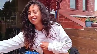 Celeste Uses New Masturbation Technique Outdoors