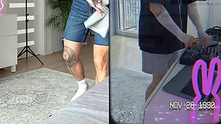 Extreme amateur pov blowjob with brunette babe